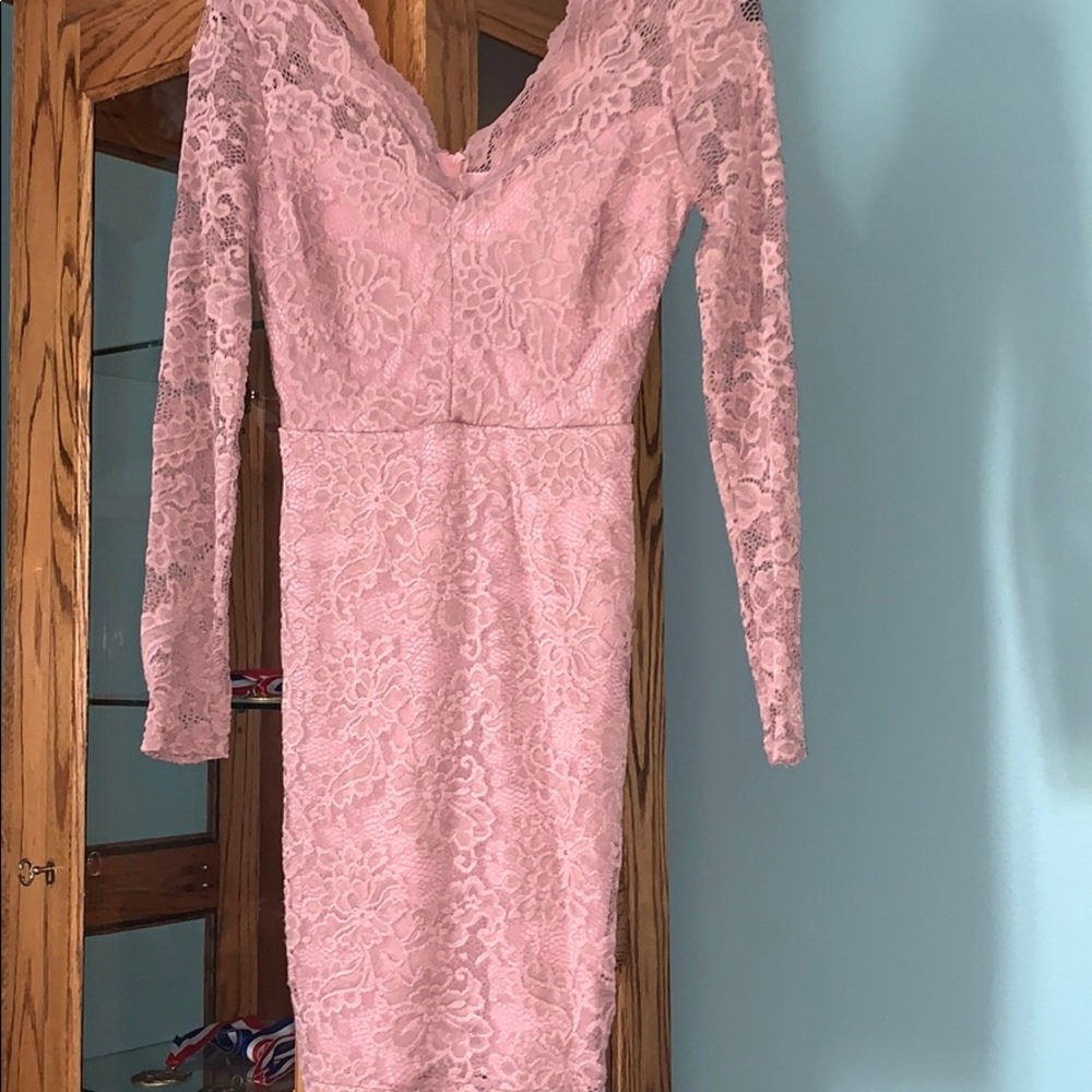 🌟NWOT🌟 Lacy Pink Dress